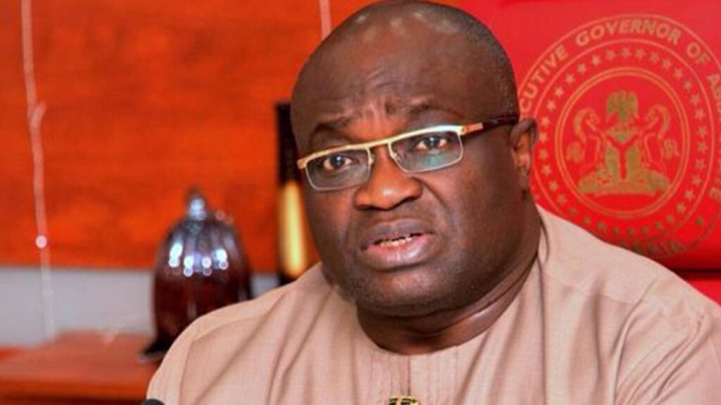 The Governor of Abia State, Okezie Ikpeazu has congratulated the Labour Party candidate and winner of the March 18 governorship election in the state, Alex Otti.