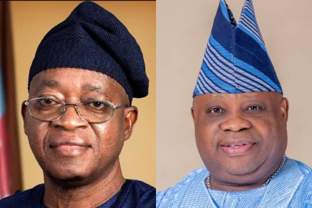 Wild celebrations hit Osun State and Osogbo, the state capital, on Tuesday as Supreme Court affirms the election of Governor Ademola Adeleke of Osun State.