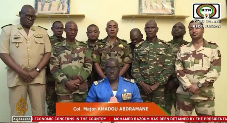 Niger Coup Plotters Warn Tinubu & ECOWAS Leaders Against Sending Army To Niger 